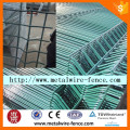 Welded wire mesh security fence Galvanized/Polyester coated